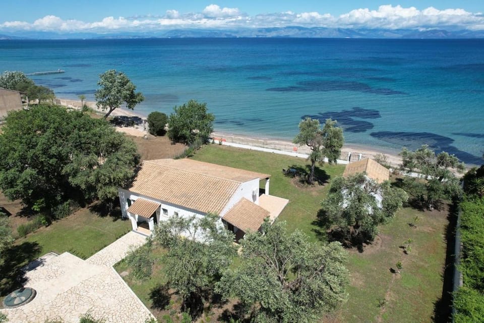 Beachfront Villa with Garden - Valentine Corfu House in Corfu, Greece
