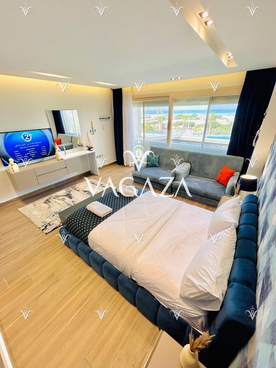 For Rent Luxurious First Row Villa at Hacienda Bay, North Coast, Egypt Villa in Egypt