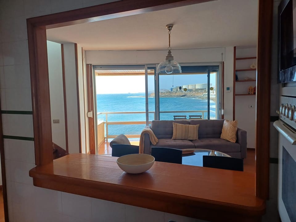 Living room, Seating area, Dining area, Sea view