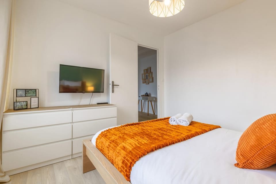 Appart 3 chambres avec TV connectées et Jardin Apartment in Brest