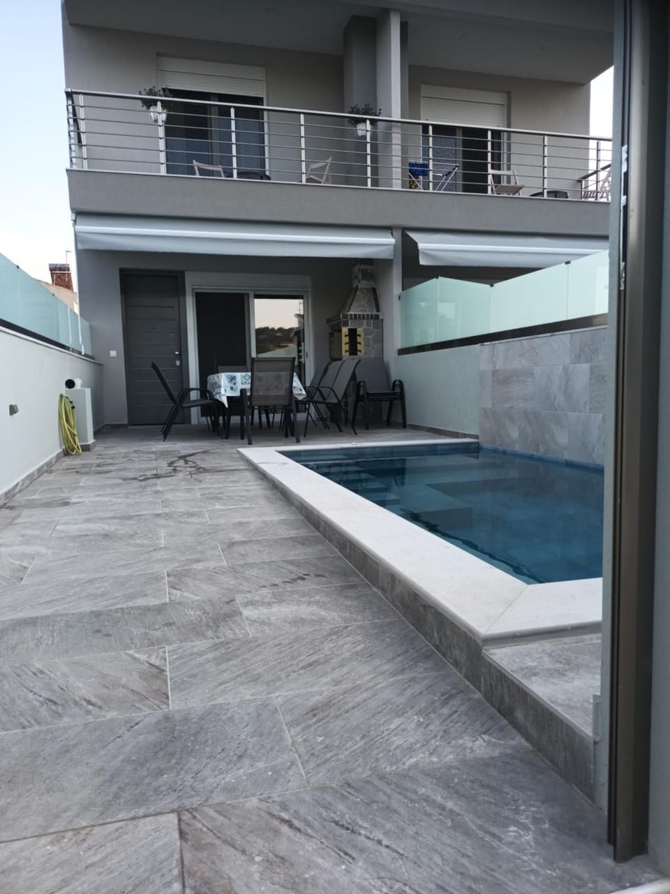Twins house pool 1 House in Nikiti