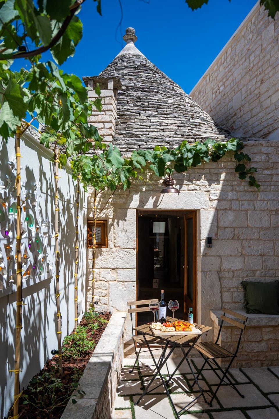 Property building, Patio, Garden, Garden view