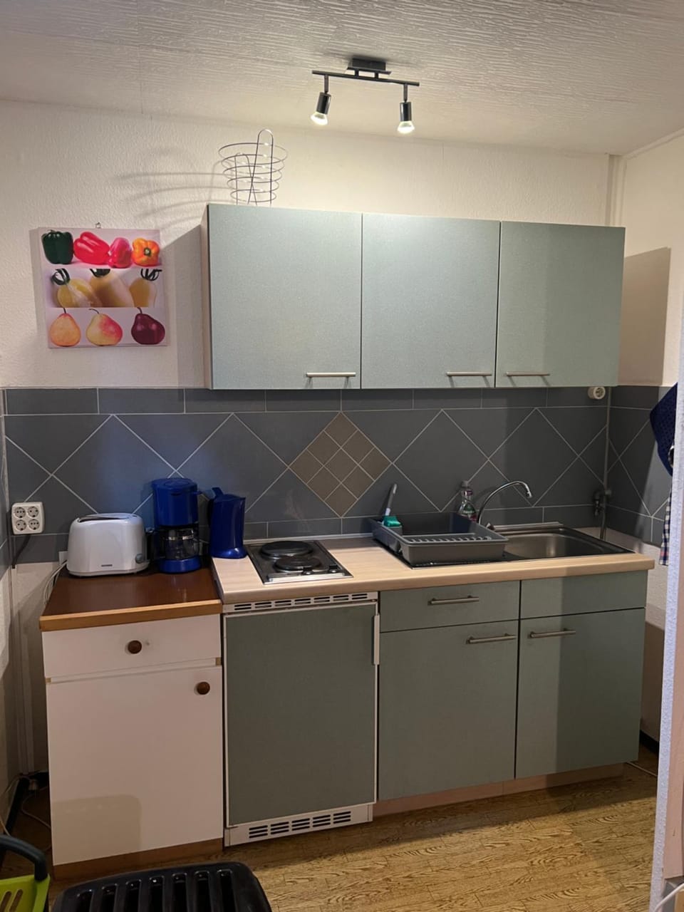 Kitchen or kitchenette, Photo of the whole room, stove