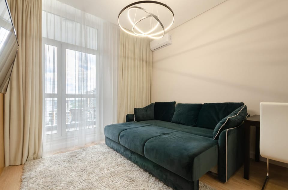 Living room, Seating area, air conditioner