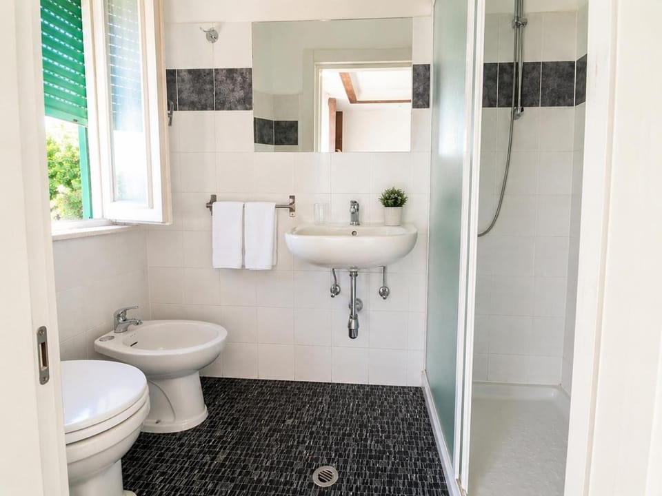 Shower, Toilet, Bathroom, bidet, towels