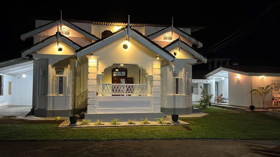 Night, Garden, Garden view