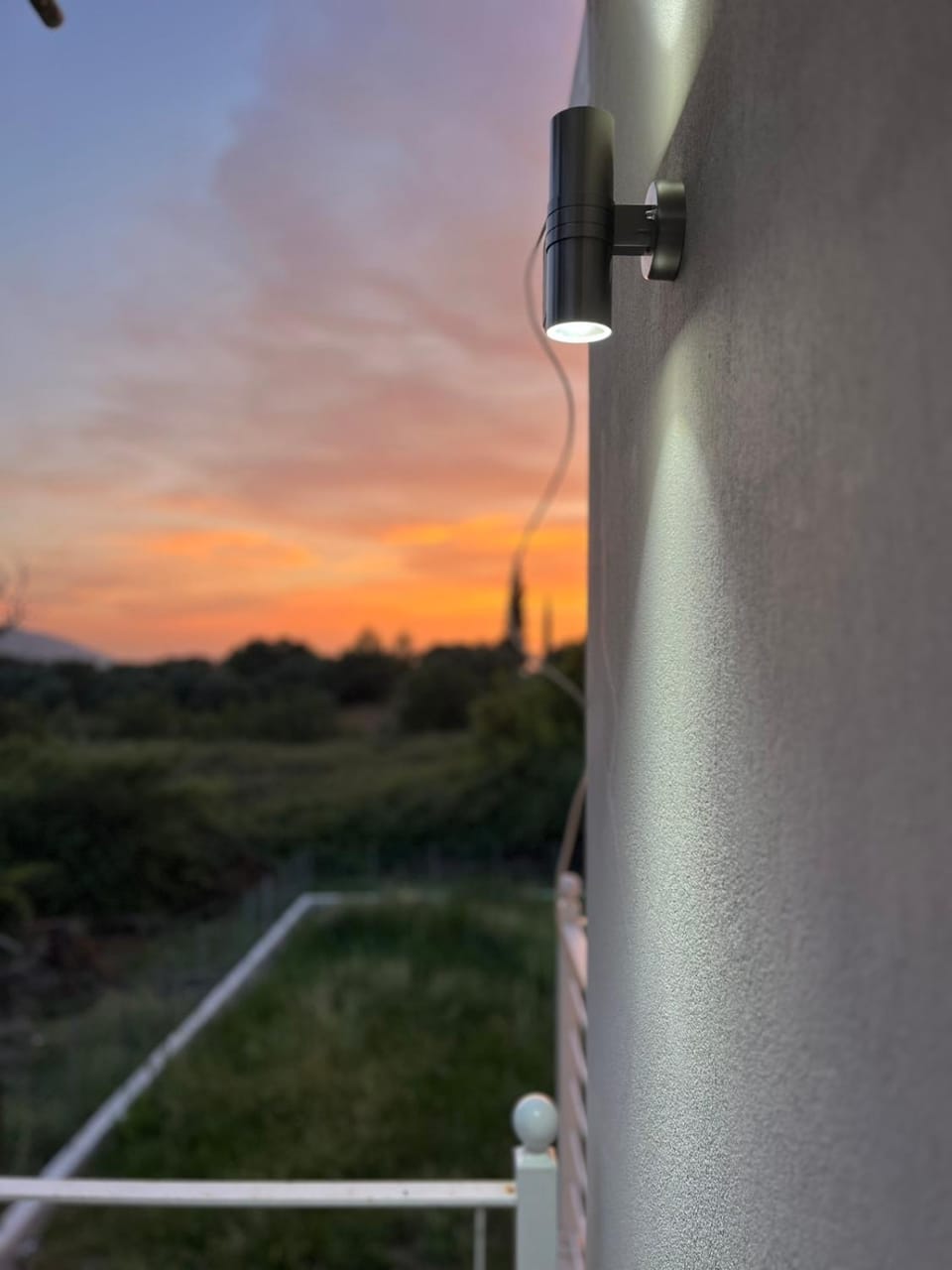 Natural landscape, Sunset