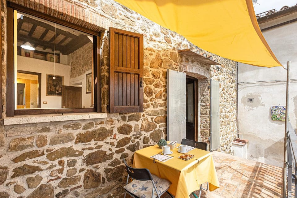 Property building, Patio, Dining area