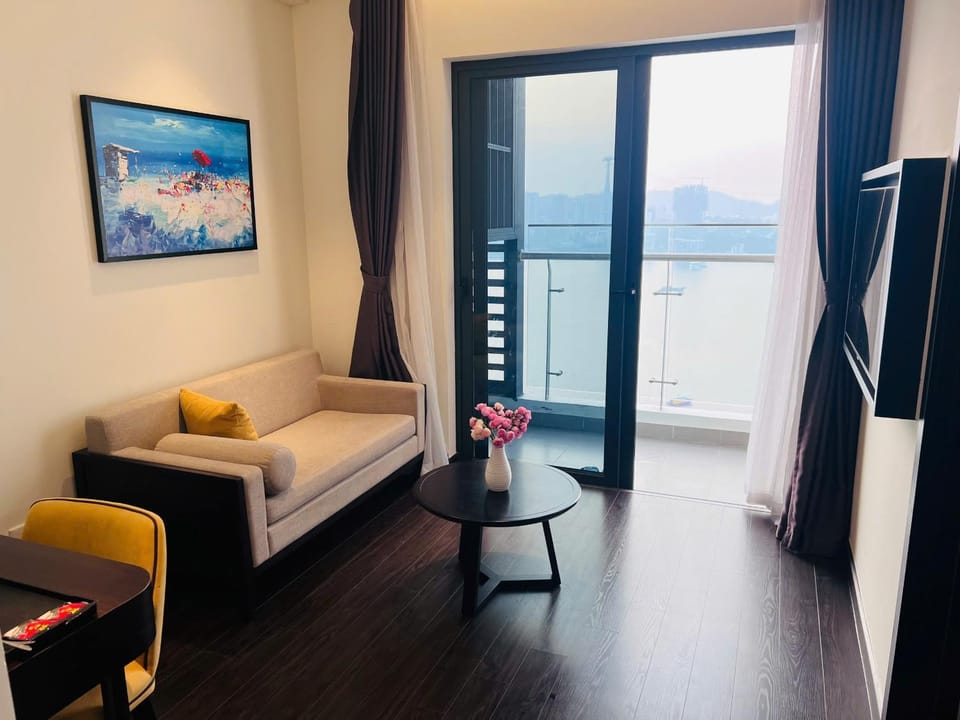 Natural landscape, Living room, Sea view