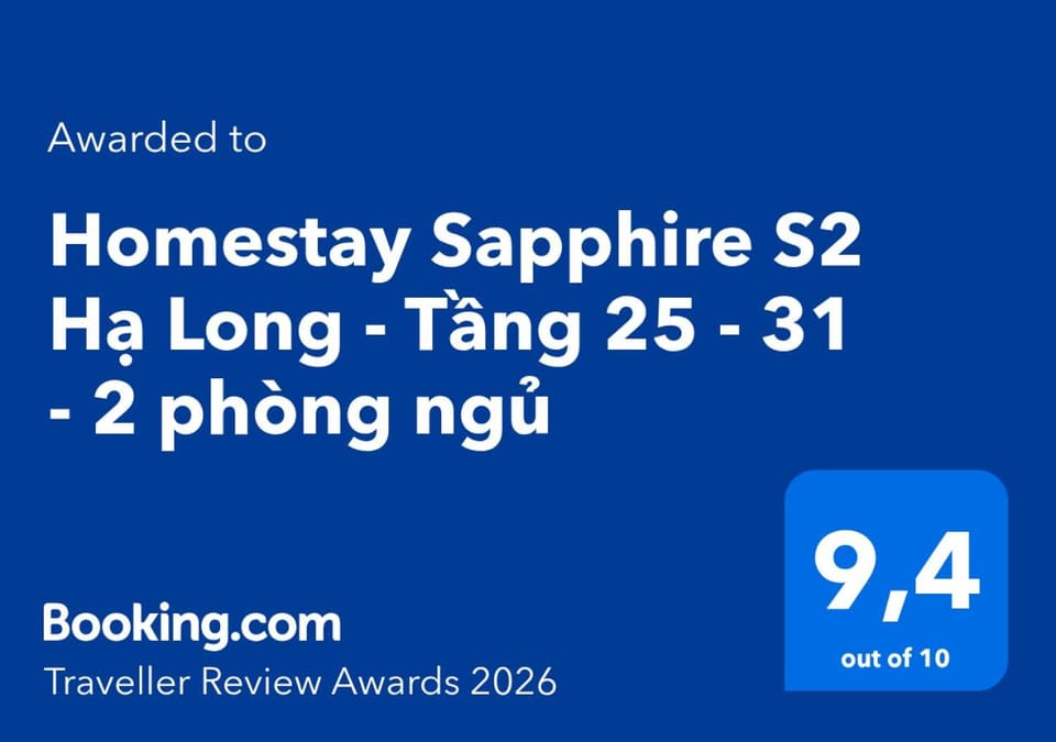 Homestay Sapphire S2 Hạ Long - Tầng 25 - 31 - 2 phòng ngủ Apartment in Laos