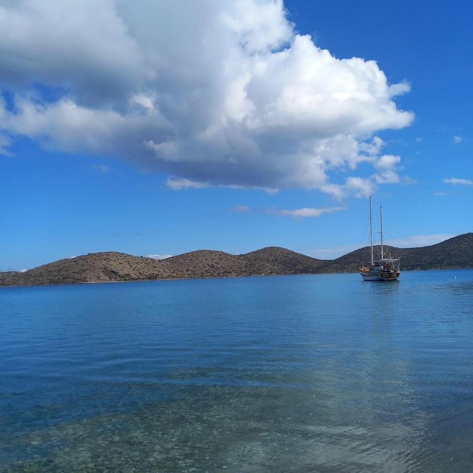 Eloúnda blue city center WiFi traditional for two House in Elounda