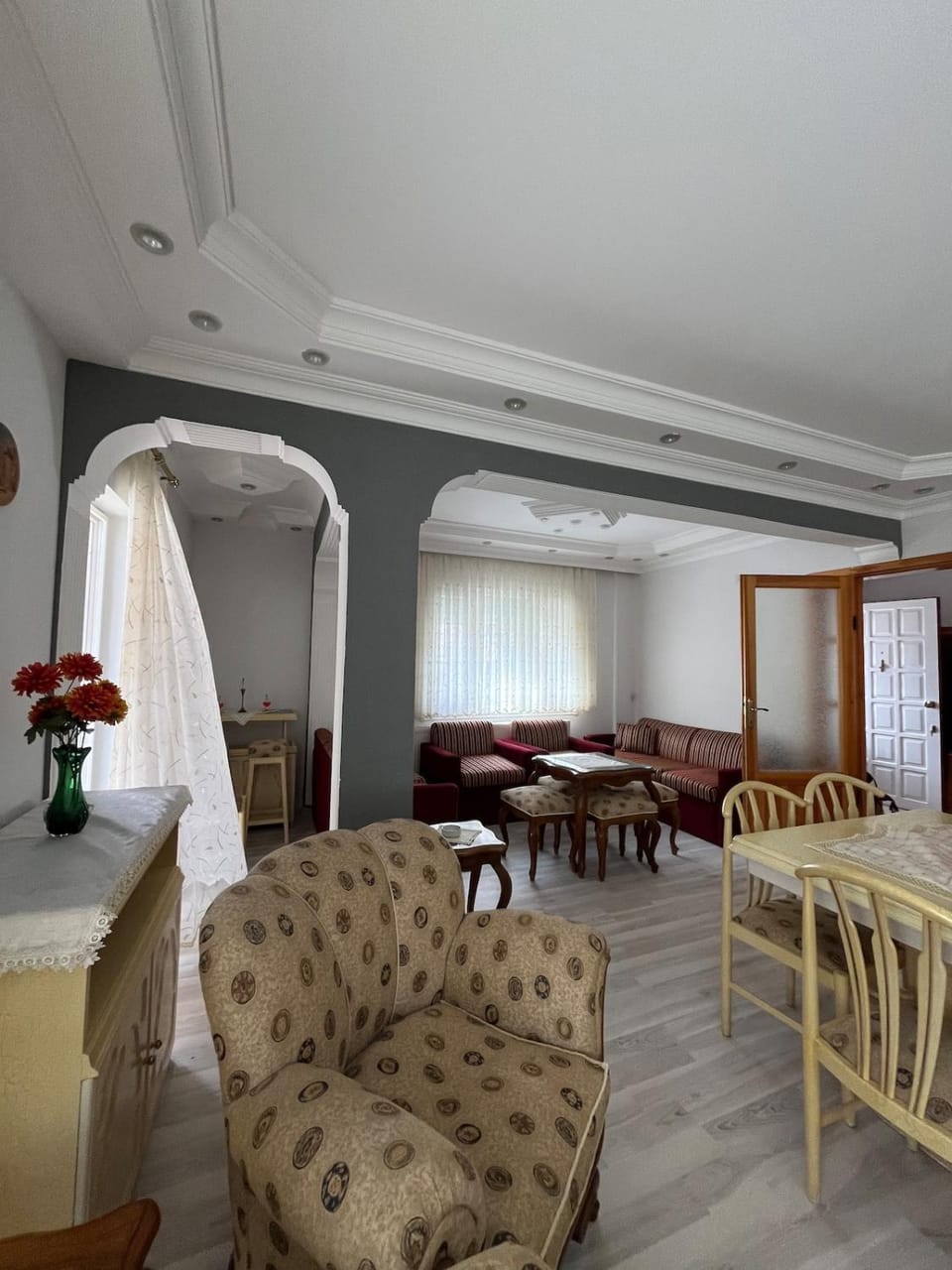 Five Bedroom Plus Living, Triplex Villa with Big Private Garden, Fifty Meters to Sea in Urla, Sleeps Twelve, Three Baths Villa in İzmir Province