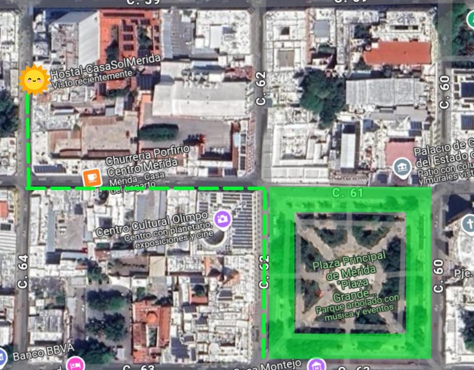City view, Location