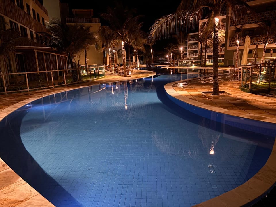 Night, Swimming pool