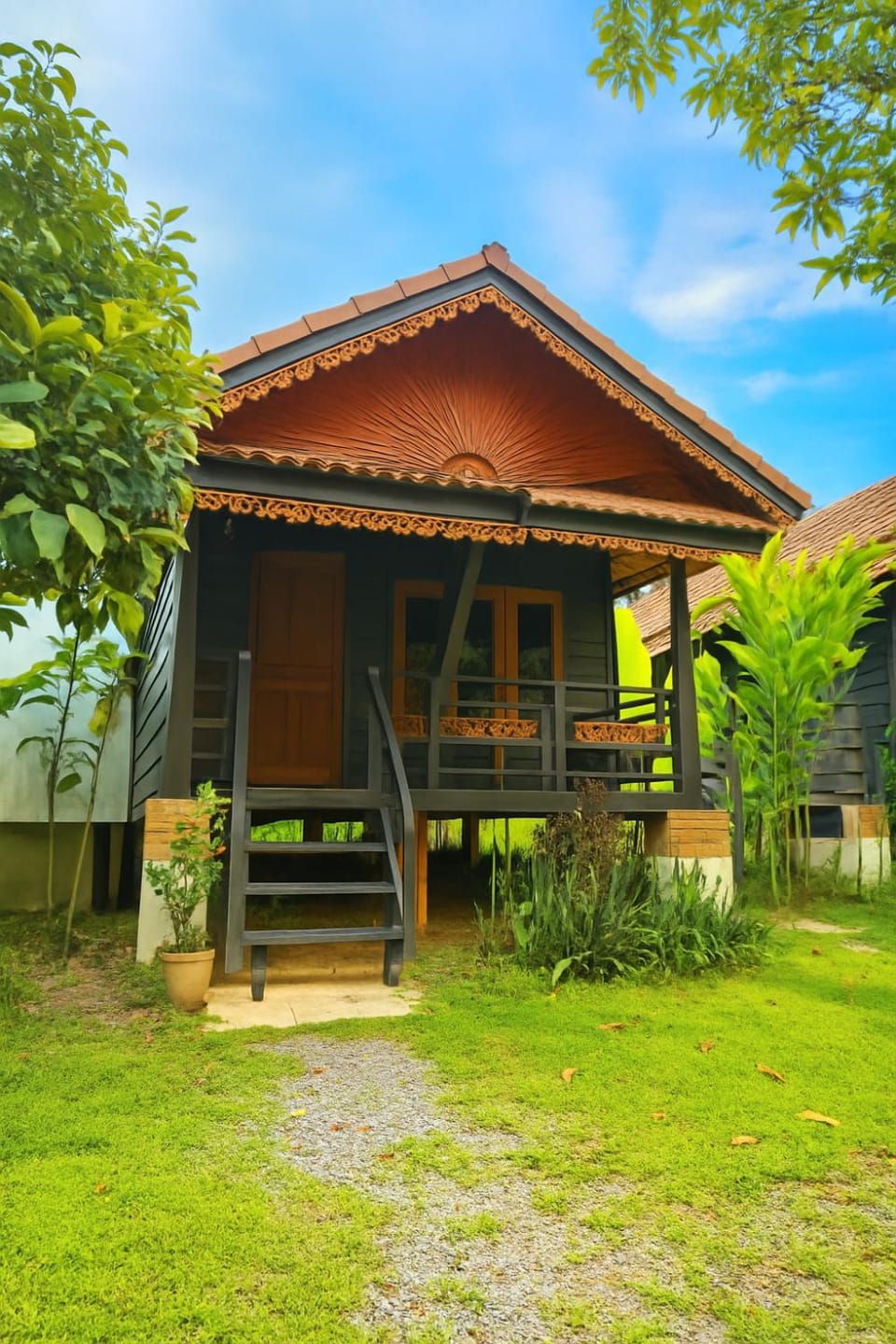 Property building, Day, Garden view