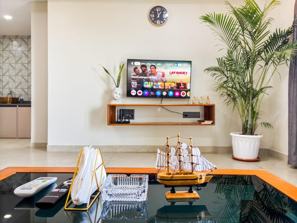2BHK apartment with River Views l 5 star Vibes Apartment in Goa, India