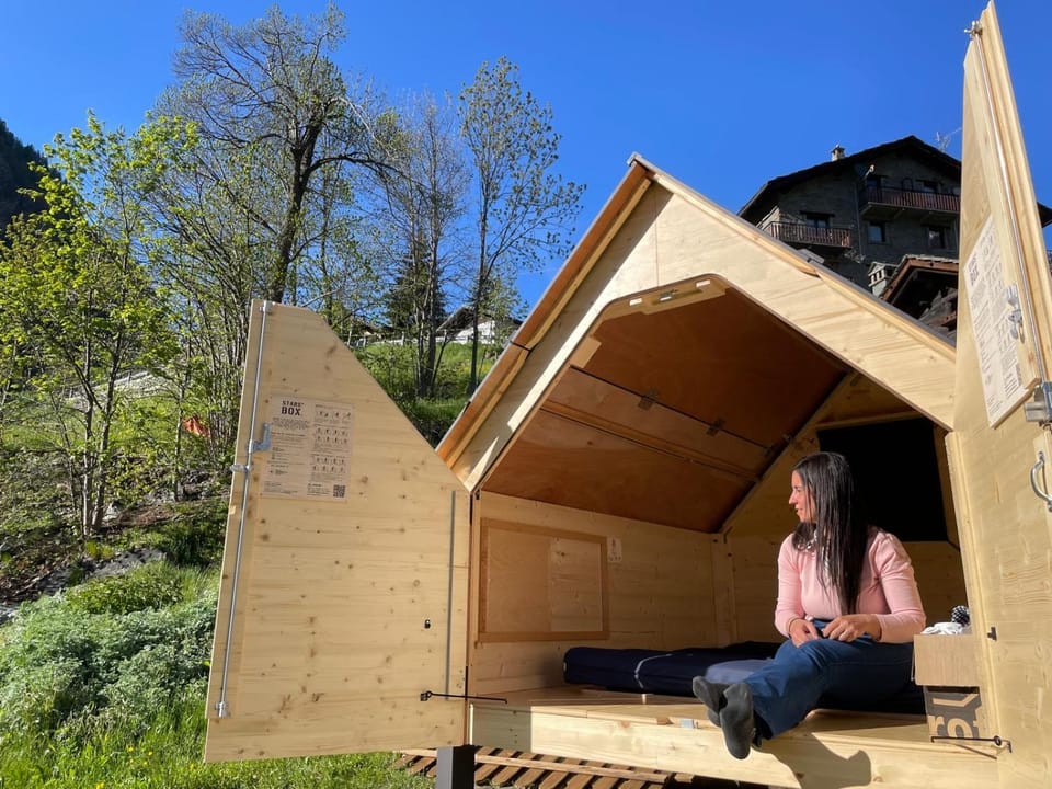 Starsbox e romantica camera Luxury tent in Valtournenche