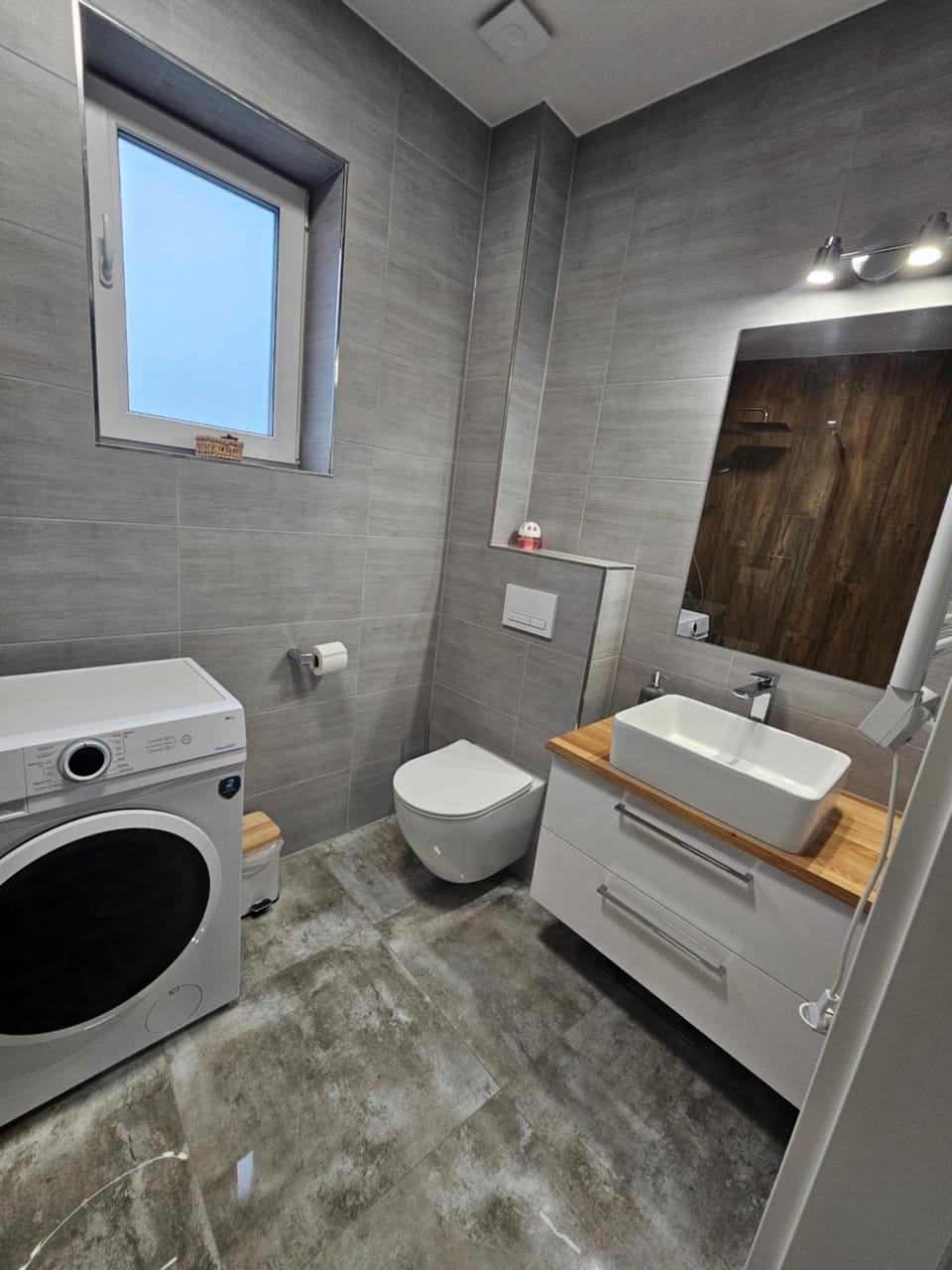 Toilet, Bathroom, washing machine