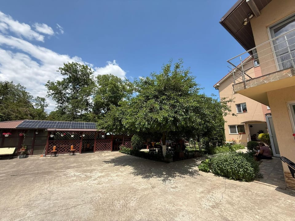 Property building, Garden view