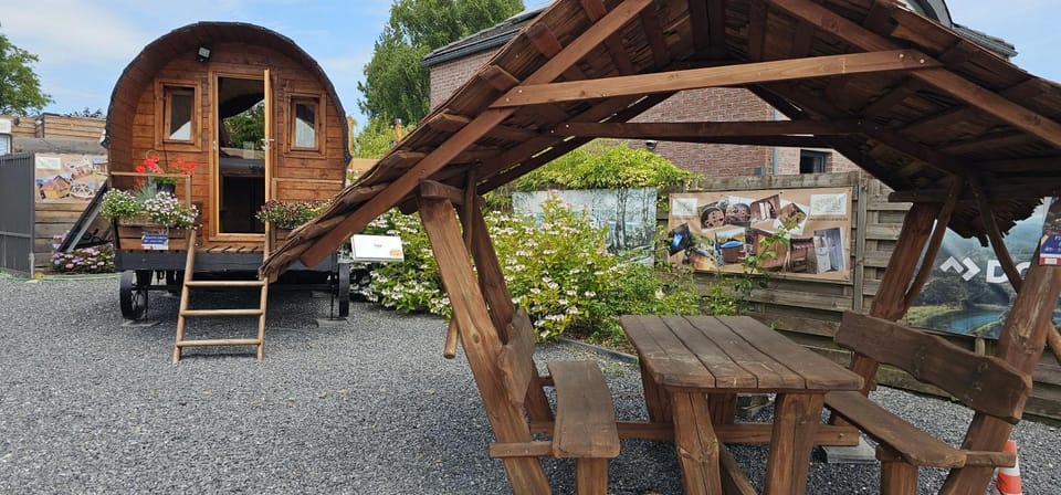 Property building, Patio