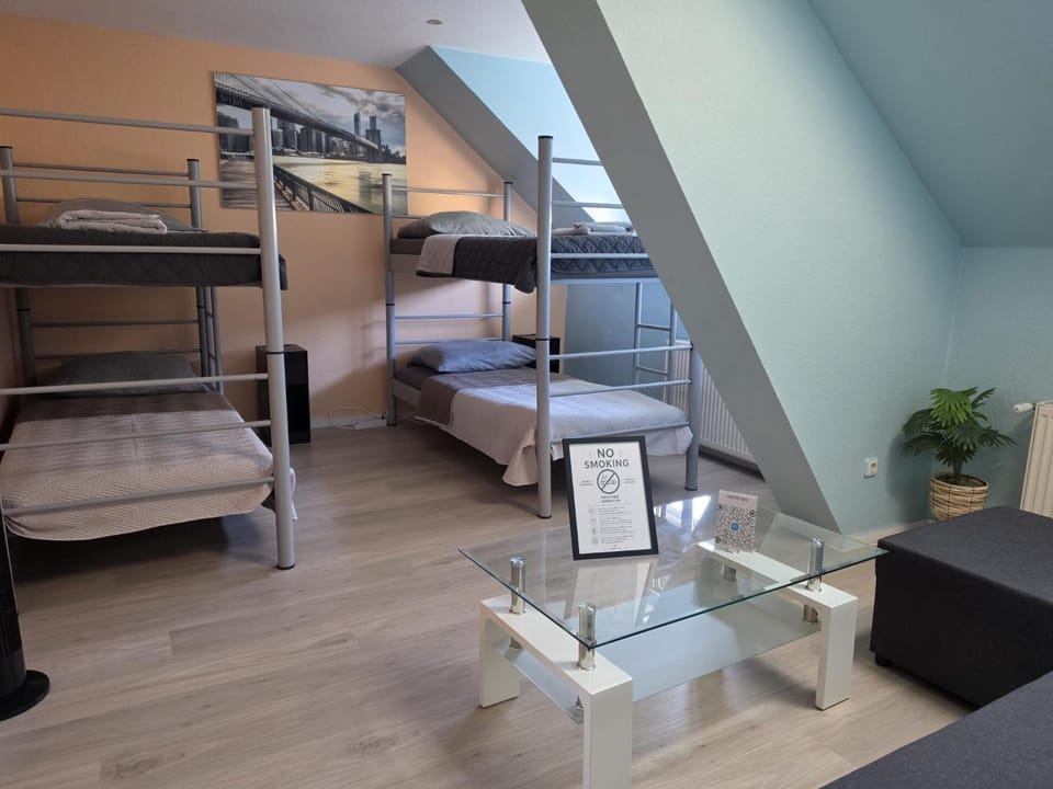 Bed, bunk bed