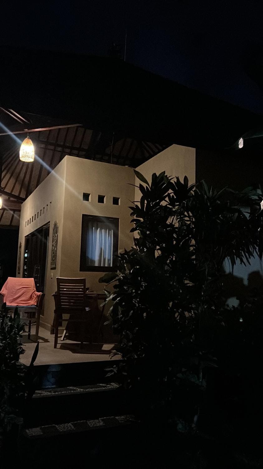 Property building, Night, Balcony/Terrace