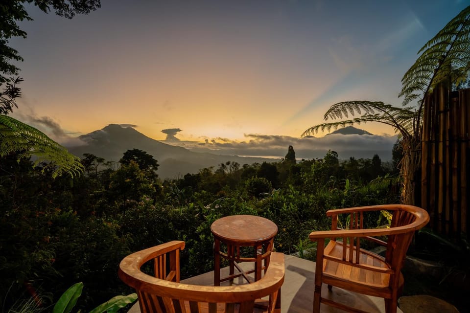 Natural landscape, Mountain view, Sunrise