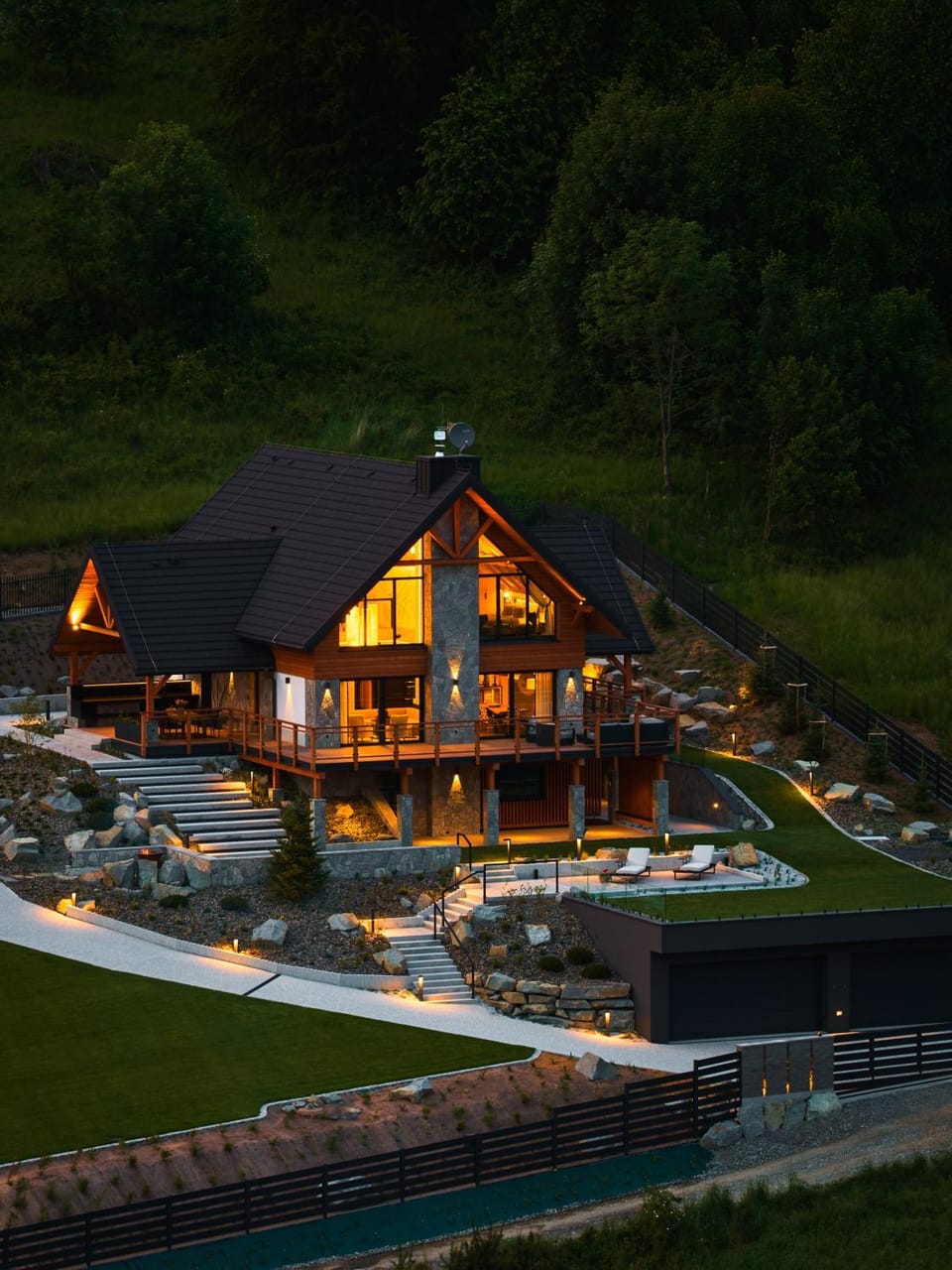 Property building, Mountain view