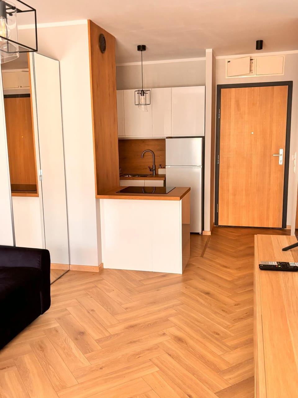 Kitchen or kitchenette, wardrobe