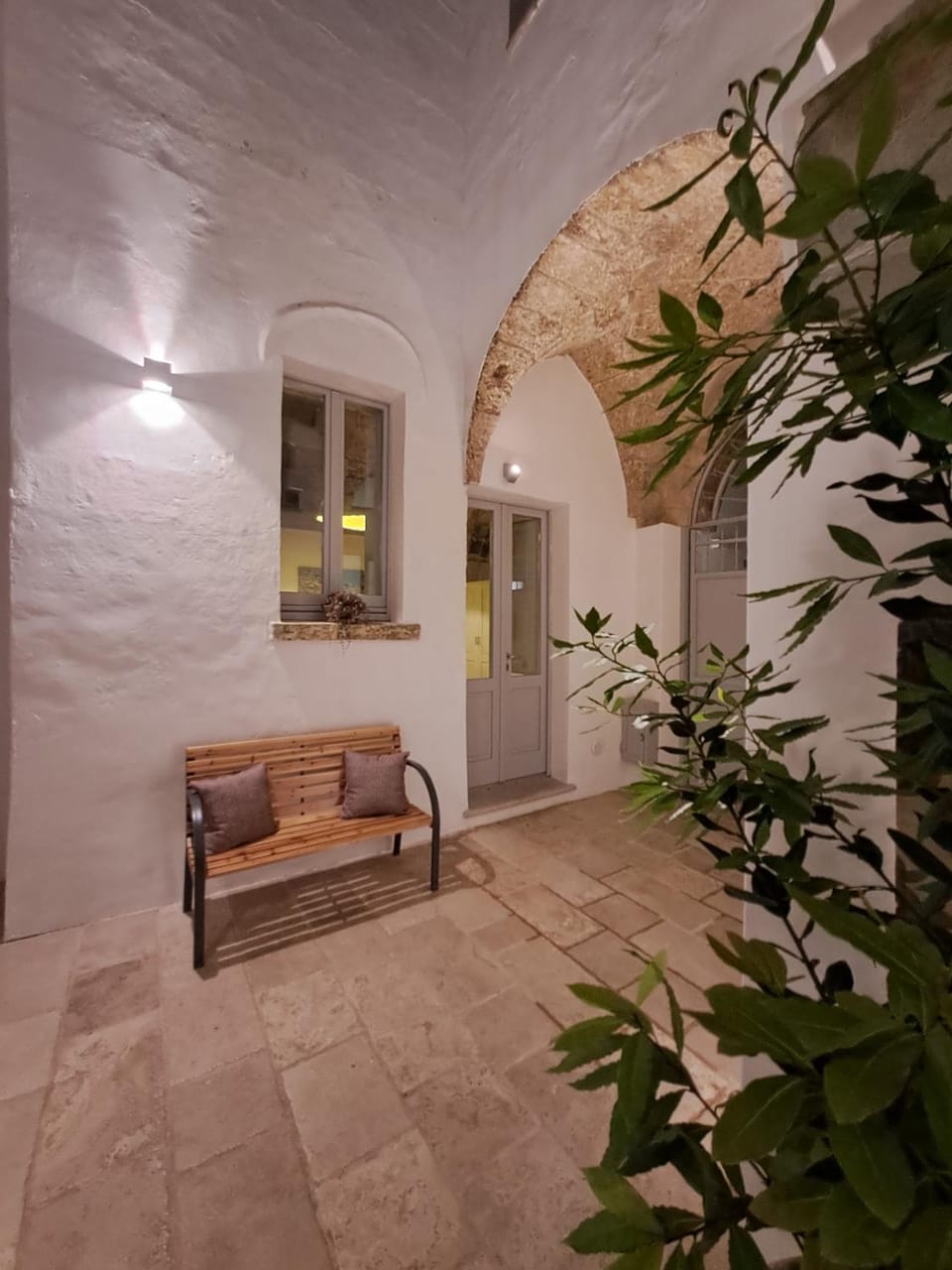 Patio, Off site, Night, View (from property/room), Inner courtyard view