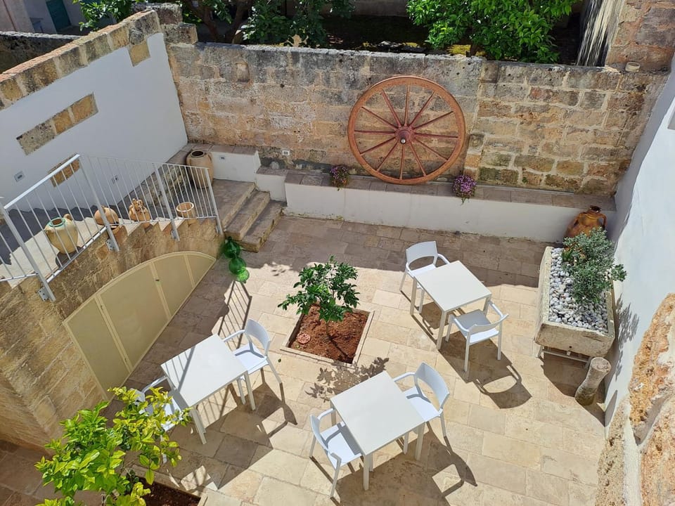 Property building, Patio, Day, Garden, View (from property/room), Balcony/Terrace