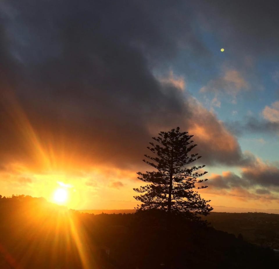 Natural landscape, View (from property/room), Sunset