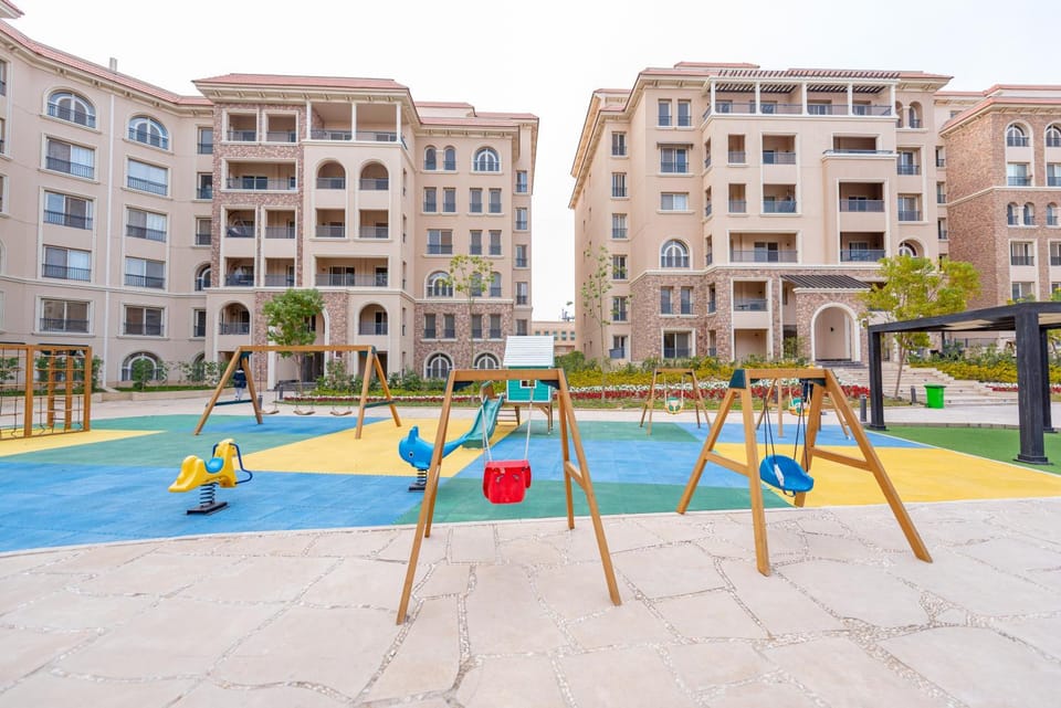 Property building, Natural landscape, Children play ground, Evening entertainment, Pool view, Swimming pool