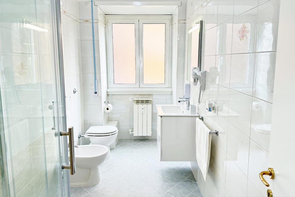 Shower, Toilet, Bathroom, bidet, towels