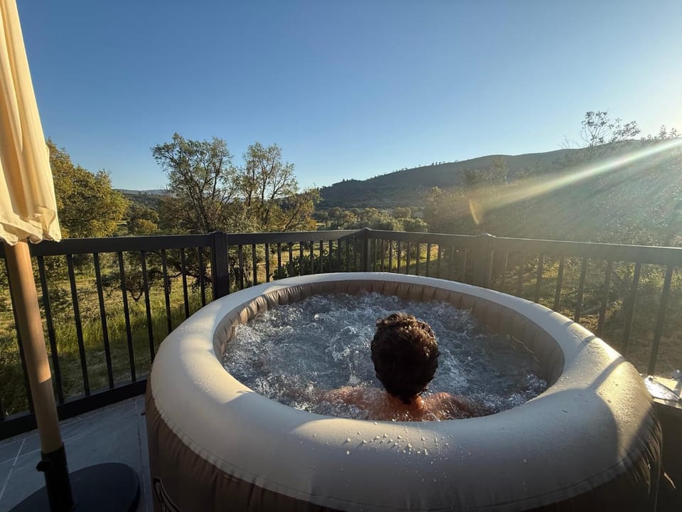Natural landscape, Hot Tub, Mountain view