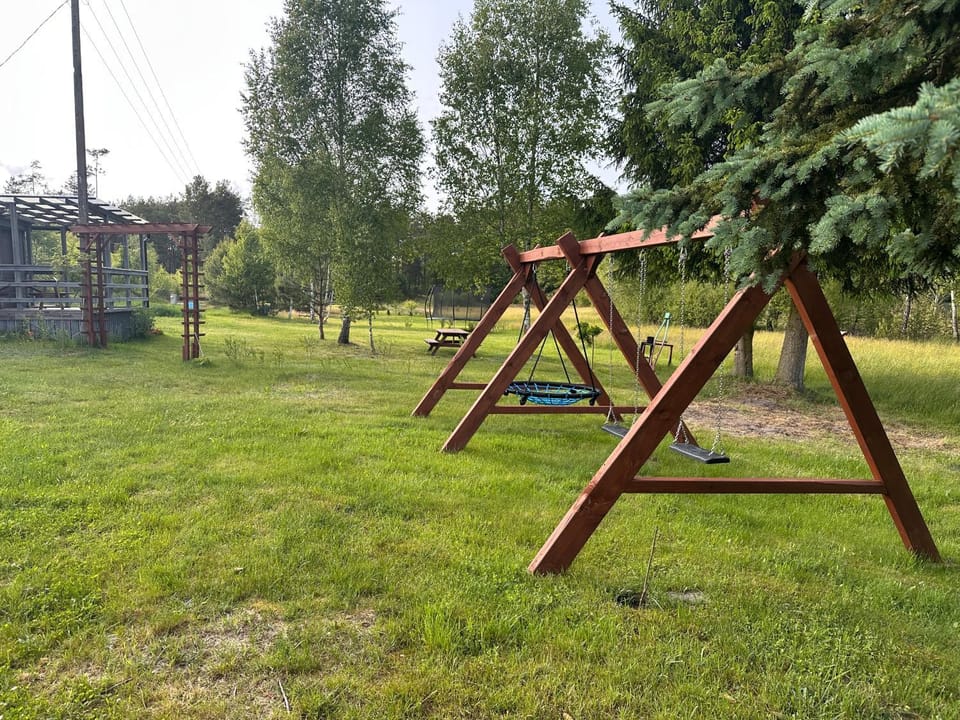 Natural landscape, Summer, Children play ground, children