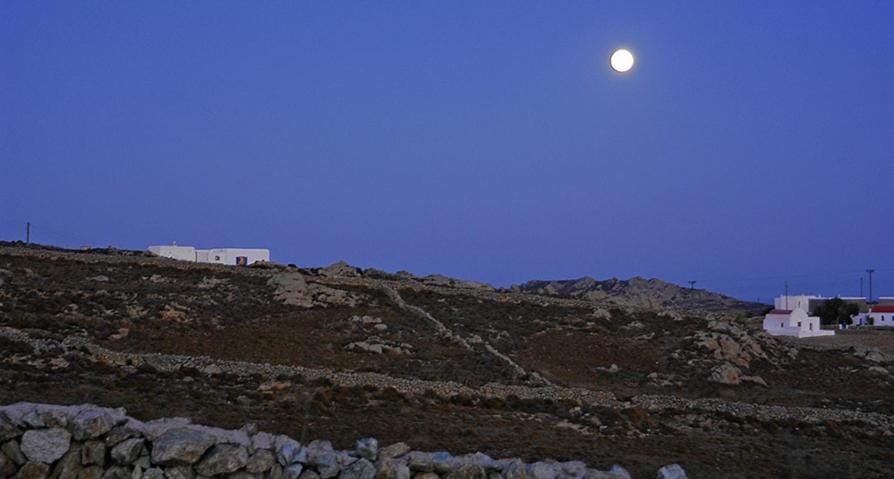 Night, Natural landscape