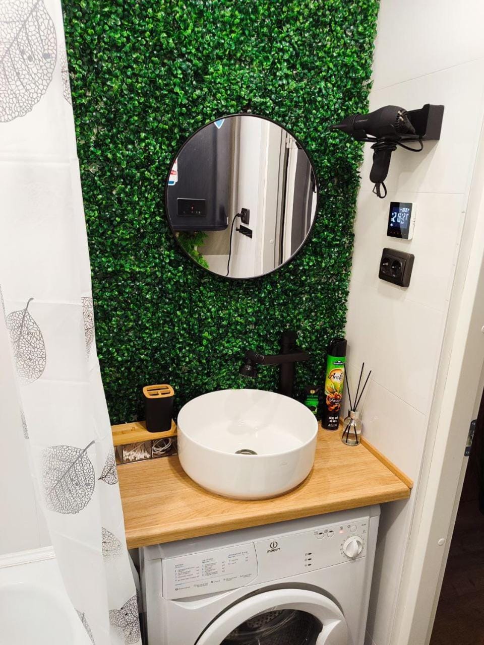 Shower, Bathroom, washing machine