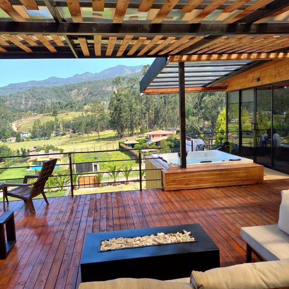 La cabaña de Punta Larga Campground/ 
RV Resort in Boyaca