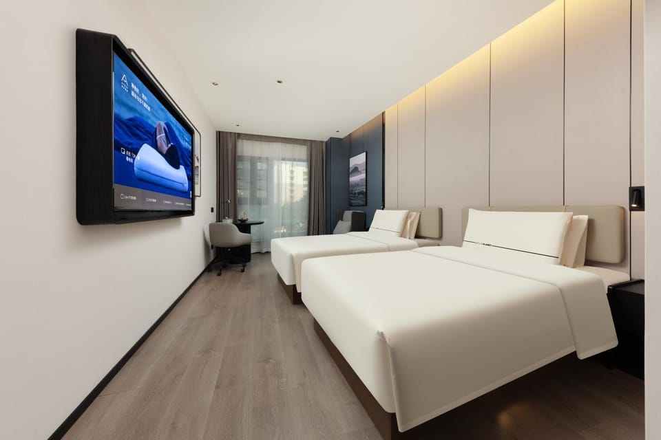 Atour Hotel Fuzhou Financial Street Wanda Guangming Harbour Metro Station Hotel in Fujian