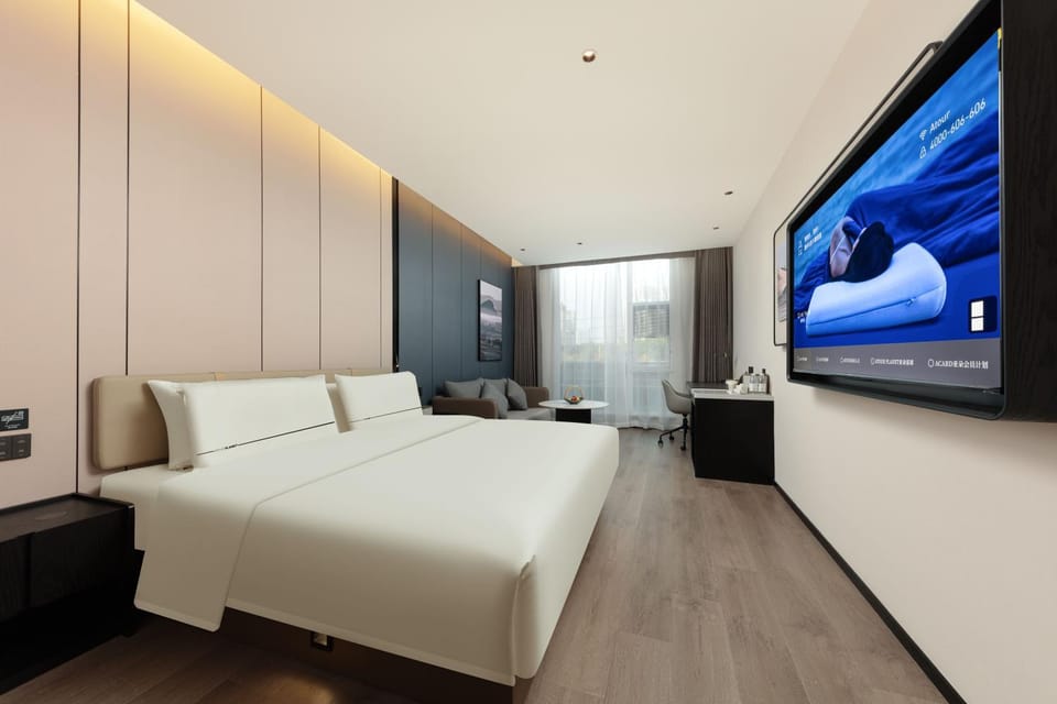 Atour Hotel Fuzhou Financial Street Wanda Guangming Harbour Metro Station Hotel in Fujian