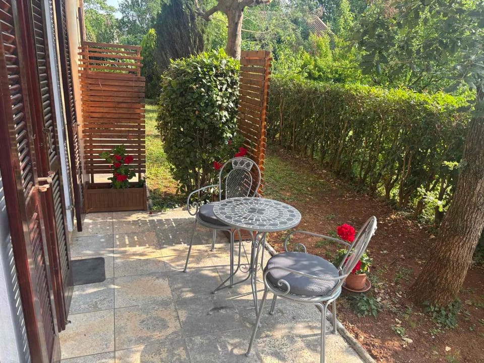 Patio, Garden view
