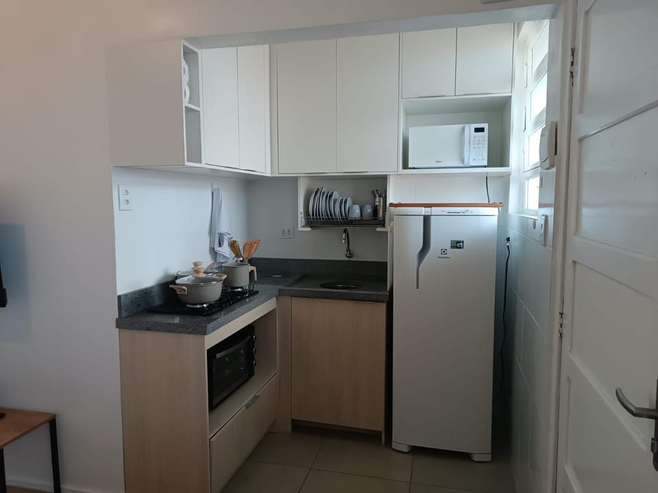 Kitchen or kitchenette, oven, stove, toaster