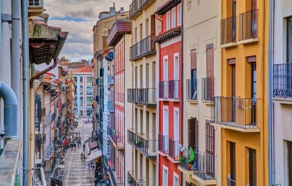 Experience the running of the bulls from your balcony Apartment in Pamplona