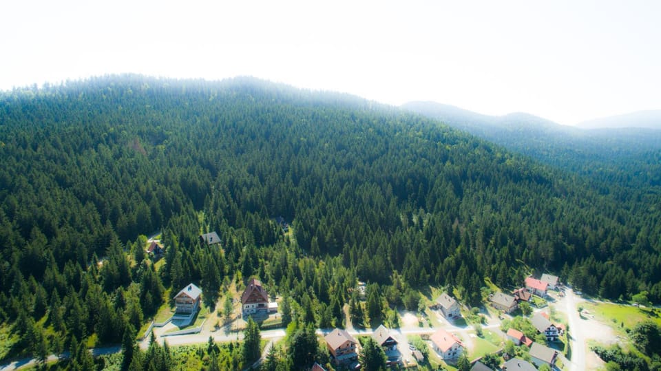 Natural landscape, Bird's eye view, Hiking, Mountain view, Sunrise