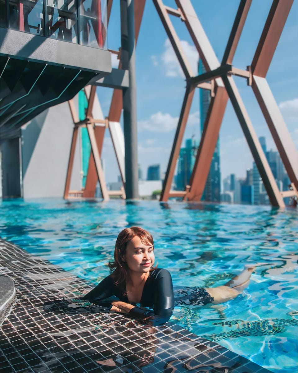 Day, People, Pool view, Swimming pool