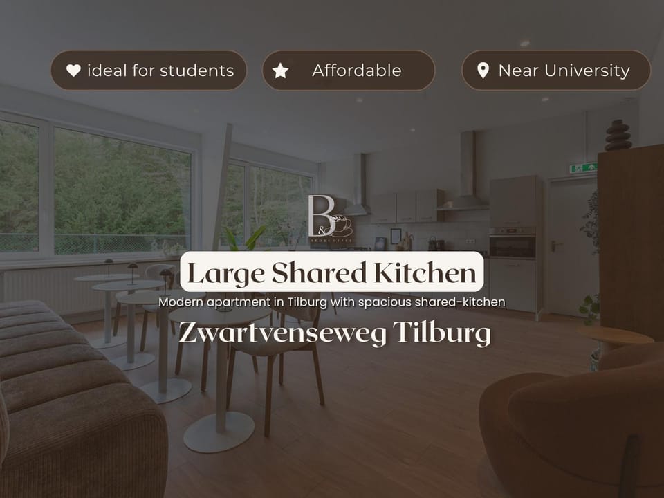 Cozy Hotel-Style Room near Tilburg University House in Tilburg