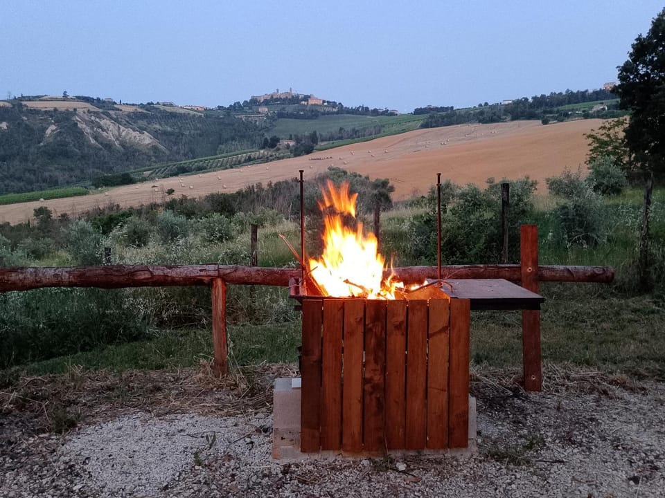 BBQ facilities, Garden view