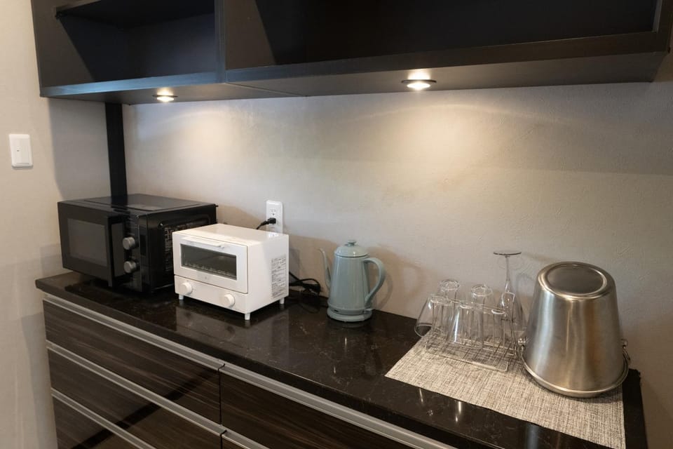 Coffee/tea facilities, Kitchen or kitchenette, toaster