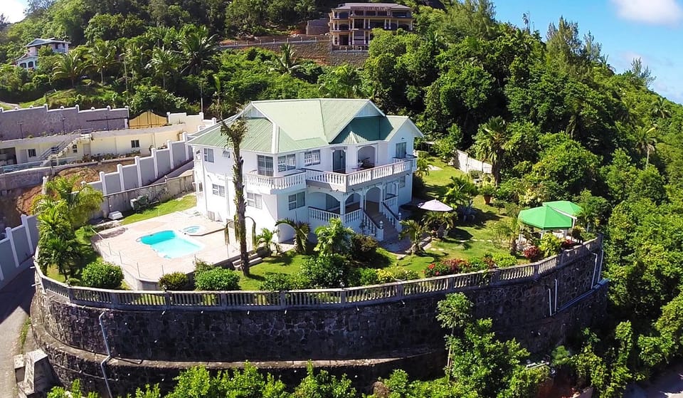 Bird's eye view, Garden, Garden view, Mountain view, Sea view, Swimming pool